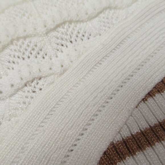 Anthropologie Maeve Pointelle Sweater Top Small - Picture 5 of 8